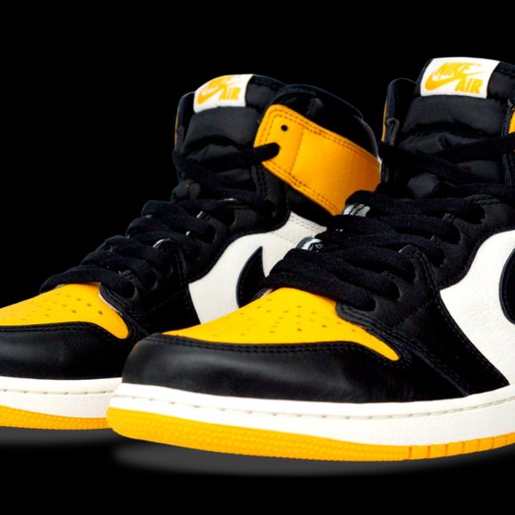 Jordan 1 Retro High OG Yellow Toe Size 13 - Picture 6 of 10